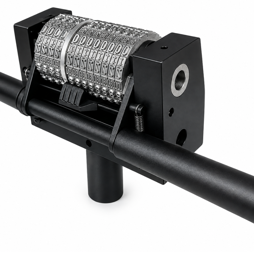 Numerador Mecânico Manual com Alavanca